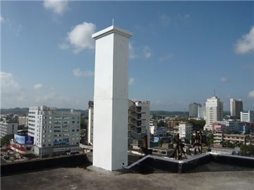 Làm đẹp tháp ăng-ten viễn thông